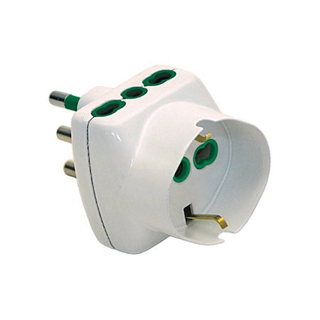 Adattatore Fanton 87240 VERTCAL SYSTEM spina italiana 16A Bianco