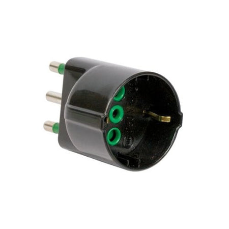 Adattatore Fanton 82131 spina italiana 16A Nero
