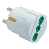 Adattatore Fanton 81090 spina Schuko Bianco