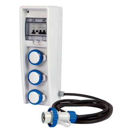 Quadro elettrico industriale Fanton 74309 ULISSE ASC IP65 3 prese CEE