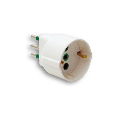 Adattatore Fanton 87120 spina italiana 10A Bianco