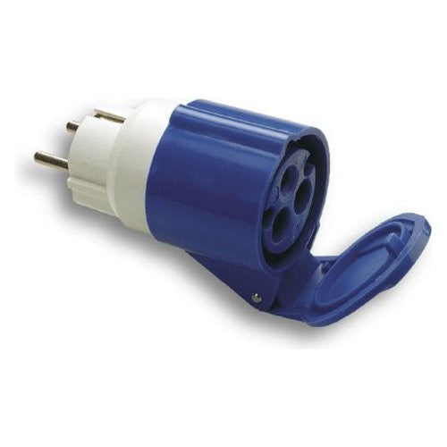 Adattatore Fanton 73001 spina Schuko Blu e Bianco