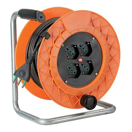 Avvolgicavo elettrico Fanton 10220 GOLIA 4P e disgiuntore termico Aran