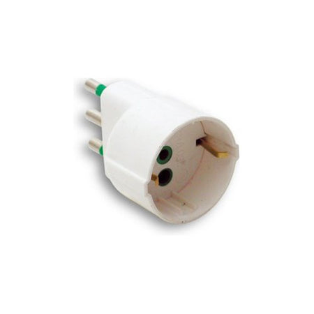 Adattatore Fanton 82130 spina italiana 16A Bianco