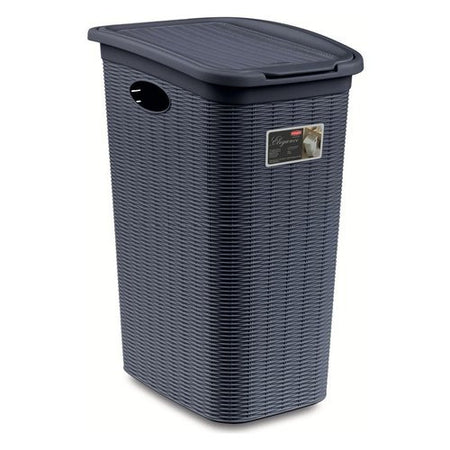 Porta biancheria Stefanplast 30504 ELEGANCE Blu navy