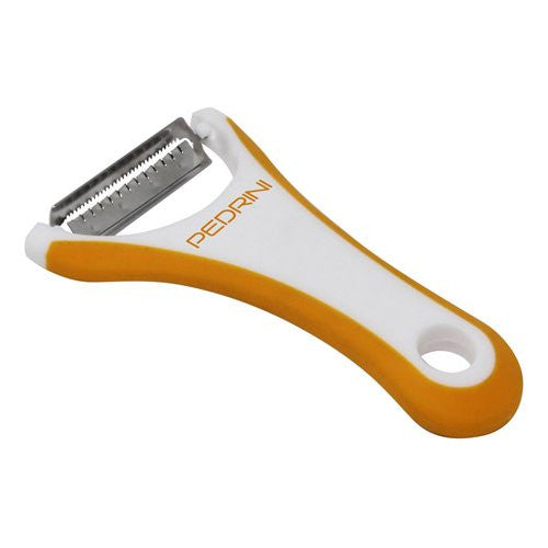 Sbucciatore multiuso Pedrini 04GD167 lama Julienne Bianco e Arancio