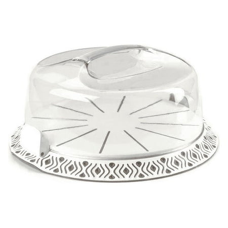 Porta torta Stefanplast 55850 TOSCA Con coperchio Tortora