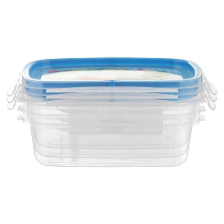 Set contenitori alimenti Snips 000869 SNIPSLOCK Trasparente e Blu