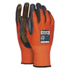 Guanti lavoro Issaline 07362 10 DOTS CATCH Arancio e Nero