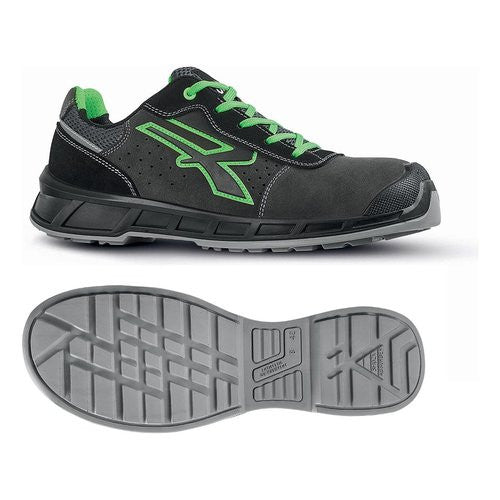 Scarpe da lavoro U Power RK20016 43 RED SMART Taylor Grigio e Verde