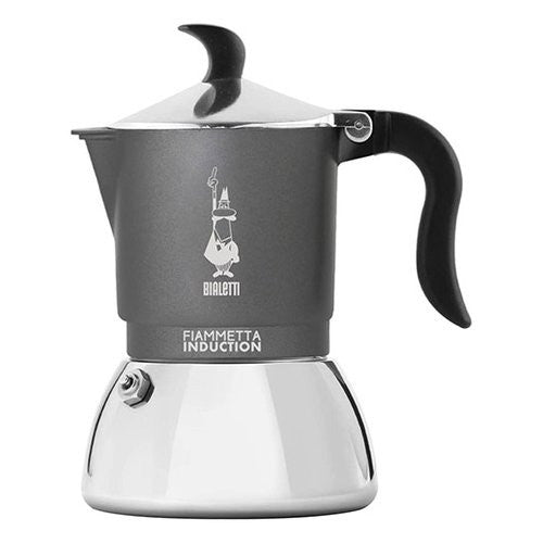 Caffettiera Bialetti 0007148 FIAMMETTA Grigio e Cromo