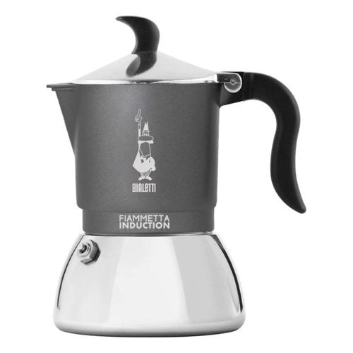 Caffettiera Bialetti 0007145 FIAMMETTA Grigio e Cromo