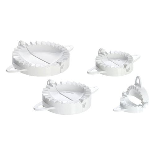 Taglia pasta Tescoma 630880 DELICIA Set 4 forme per ravioli Bianco