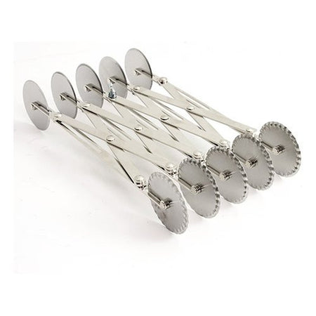 Taglia pasta Kaufgut 040691 EVA Professionale 5 liscie + 5 rotelle den