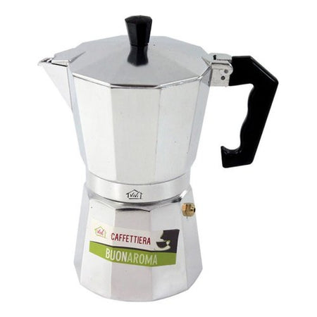 Caffettiera Baoer A112RA 2 BUON AROMA Silver