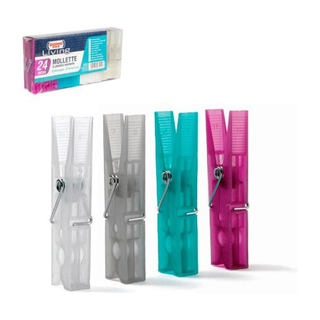 Mollette bucato Domoliving 901064 Medium Colori assortiti