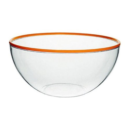 Insalatiera Cosmoplast 142 SATURNO Trasparente e Rosso