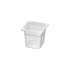 Bacinella alimenti Mod. 1/6 Cambro 66CW135 GASTRONORM Trasparente