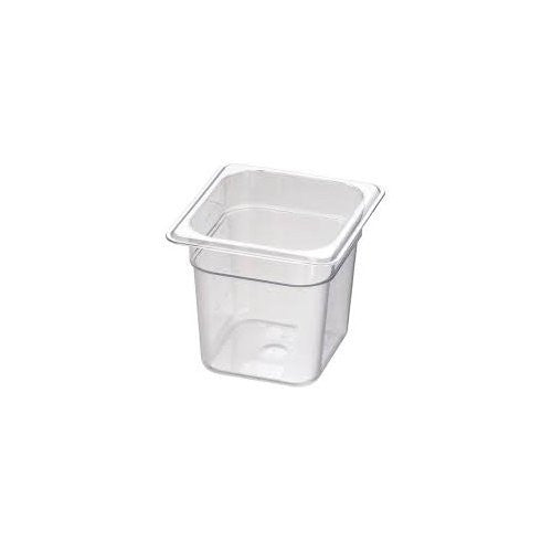 Bacinella alimenti Mod. 1/6 Cambro 66CW135 GASTRONORM Trasparente