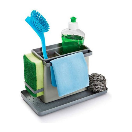 Organizzatore lavello Metaltex 29 75 30 Tidy Tex Grigio