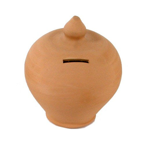 Salvadanaio 3C Casa 002 Tondo Terracotta