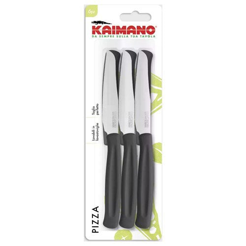 Set coltelli Kaimano 1023426 DINAMIK Lama Pizza Nero