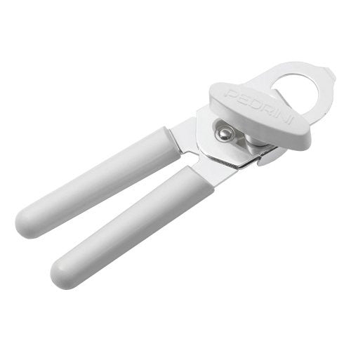 Apriscatole Pedrini 0102 820 LILLO a farfalla con levacapsule Bianco