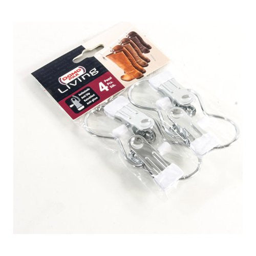 Set grucce Domoliving 904002 Ganci con pinza Cromo