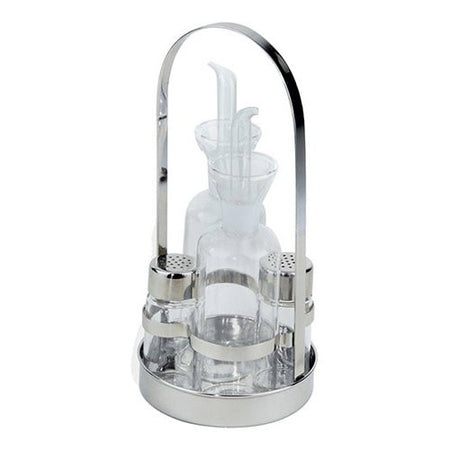 Set condimento Ilsa 12530000IVV Stand 4 pz Cromo