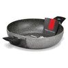 Tegame Mamù JANE2PADAT2MXX24 JANET 2.0 bombato Grigio pietra