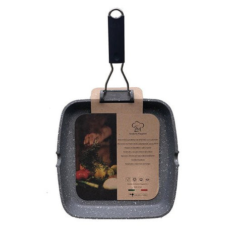 Bistecchiera Fonderia Maggiori PA19 bordo alto Grigio