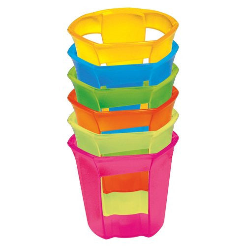 Porta bicchieri Cosmoplast 495 Oasi 6 pz Colori assortiti