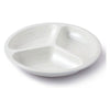 Piatto fondo Cartaffini V10200BB Triplo scomparto Bianco