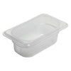 Bacinella alimenti Mod. 1/9 Cambro 92PP190 GASTRONORM Bianco traslucid