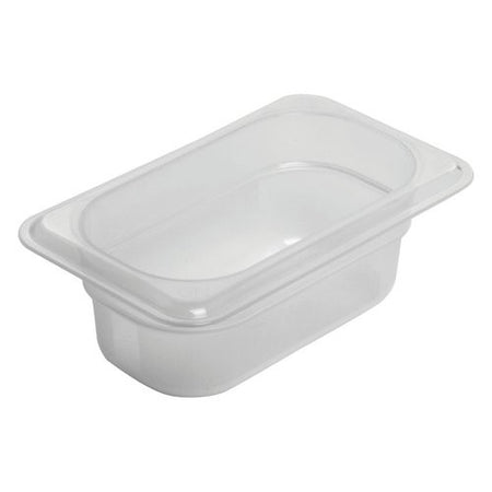 Bacinella alimenti Mod. 1/9 Cambro 92PP190 GASTRONORM Bianco traslucid