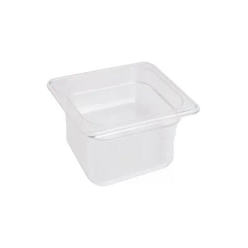 Bacinella alimenti Mod. 1/6 Cambro 62PP190 GASTRONORM Bianco traslucid