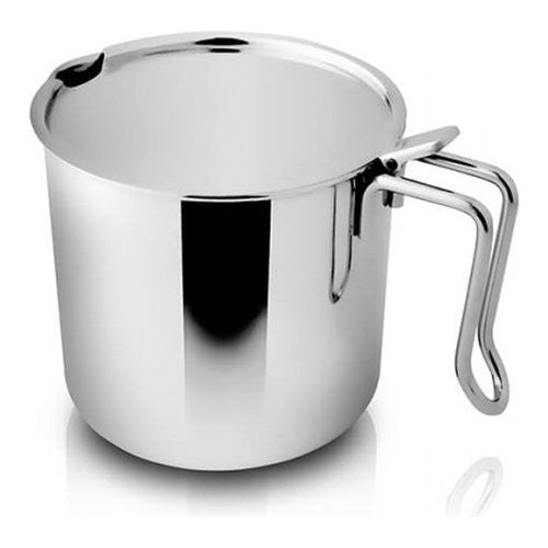 Bollilatte Ipac VPIIC09 IDEALE con coperchio Cromo