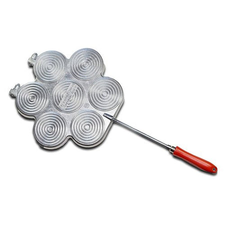 Tigelliera Elettro Center Art 381 7 posti d. 90 mm Silver