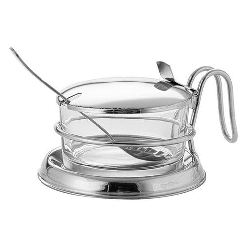 Formaggiera Pinti inox 50943400 Nouvelle Cuisine con cucchiaino Cromo