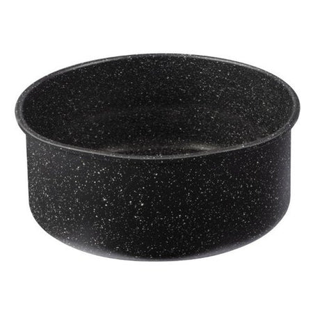 Casseruola Ballarini 1011613 BOLZANO salvaspazio senza manico Nero