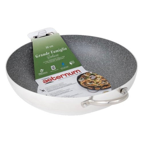 Wok Aeternum AP000173 GRANDE FAMIGLIA DELUXE Silver