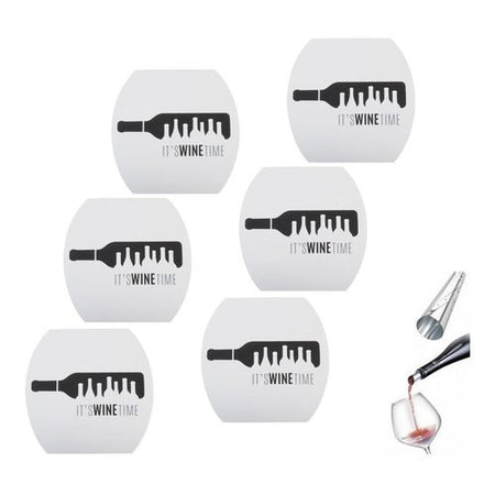 Beccucci versatori Kaufgut 044354 Wine-Stopper Silevr