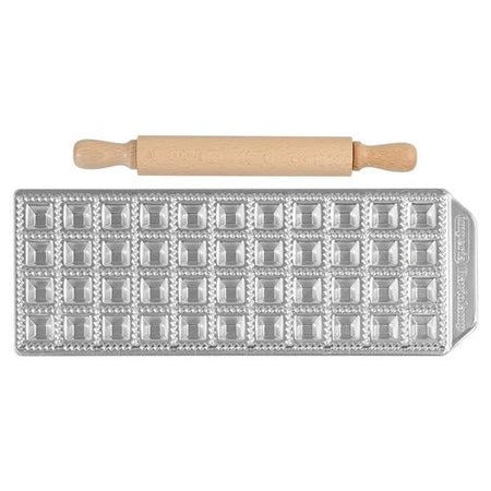 Stampo ravioli Imperia 3300 RAVIOLAMP 44 fori 2,5 cm con rullo legno S