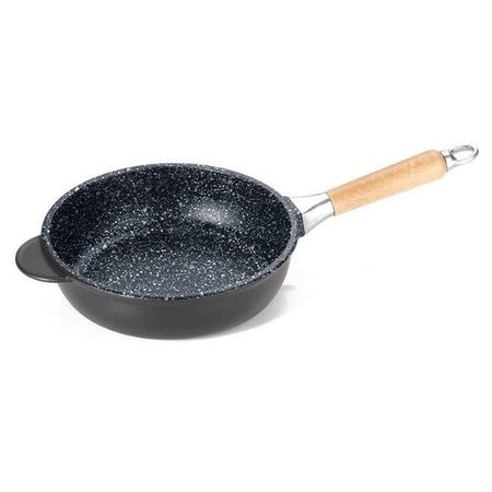 Padella Antik Ars 68.24PS PIERRESTONE alta con manico amovibile Nero