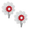 Set ganci adesivi Metaltex 29 20 01 Flowers Assortito