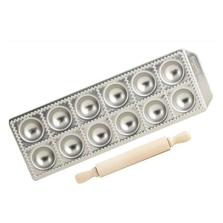 Stampo ravioli Imperia 3310 RAVIOLAMP 12 fori 5,2 cm con rullo legno S