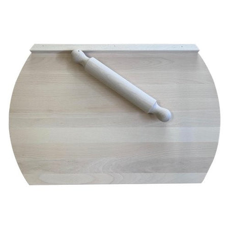 Mattarello Caper 331/MAT con asse faggio Finger Joint 58x32 cm Natural