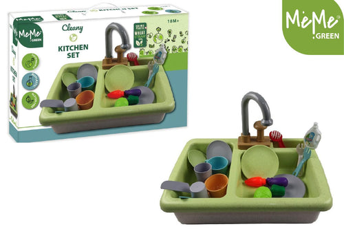 Meme Green Cleany Lavabo con Accessori
