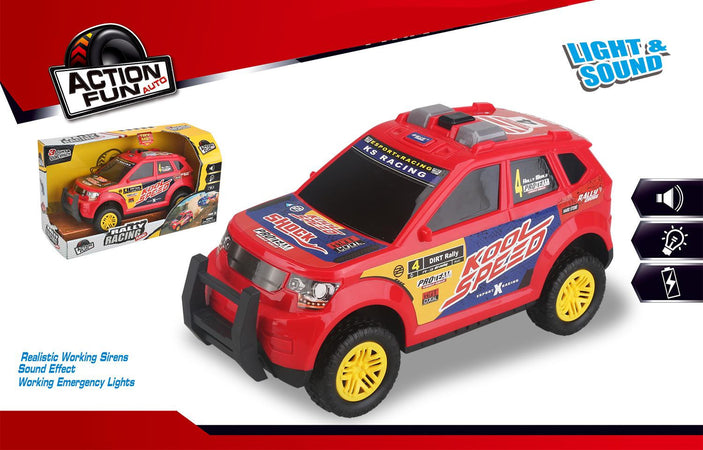 Auto Rally grande luci e suoni