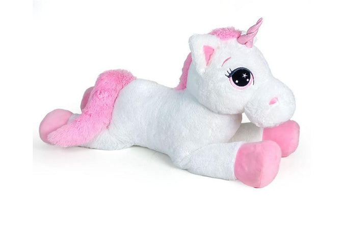 Unicorno Bianco Steso 120cm